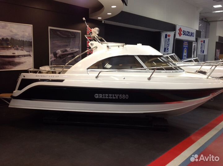 Продается Катер grizzly 580 140 л.с