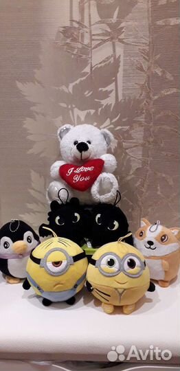 Мягкие игрушки пакетом