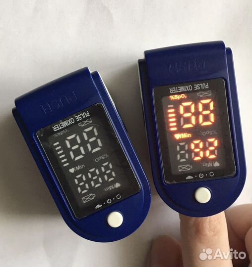 Пульсоксиметр на палец новый