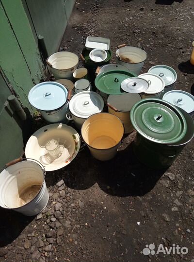 Эмалерованная посуда СССР