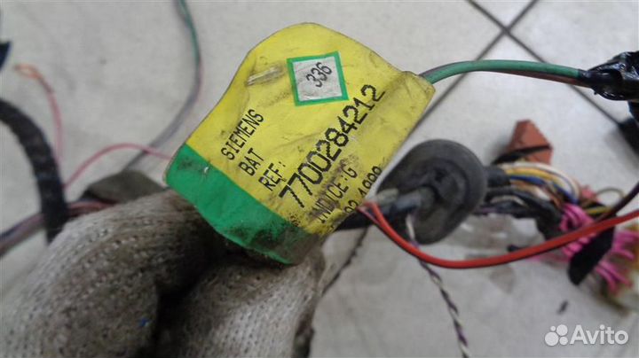 Проводка двери передней левой Renault Scenic 1 19