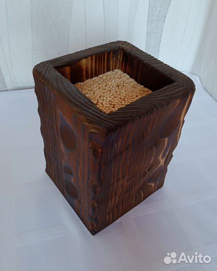 Подставка для ножей (ложек, половников) деревянная