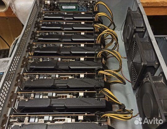 Ферма для майнинга RTX 3070
