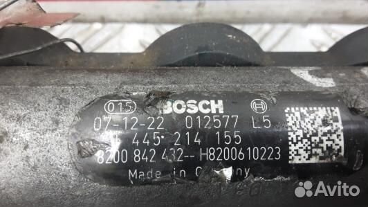 Топливная рампа дизельная renault koleos (GNI23BB0