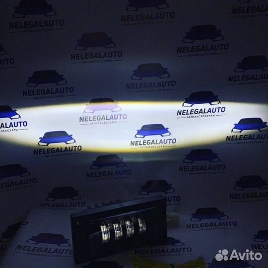 LED птф Sal-Man 70W Ближний/дальний Ваз 2110 2114