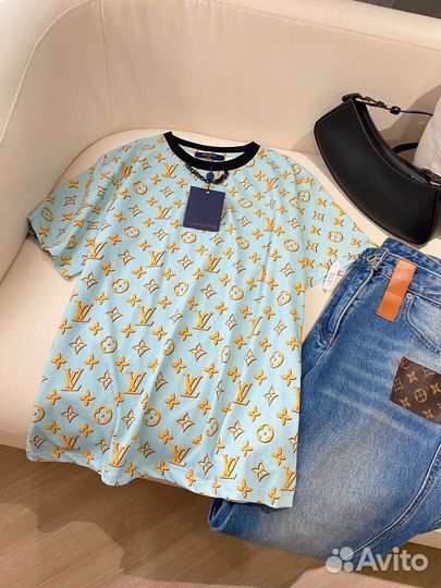 Louis vuitton футболка premium