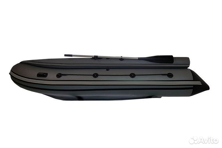 Лодка orca 420F нд серая