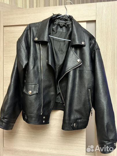 Куртка кожаная женская 40 42