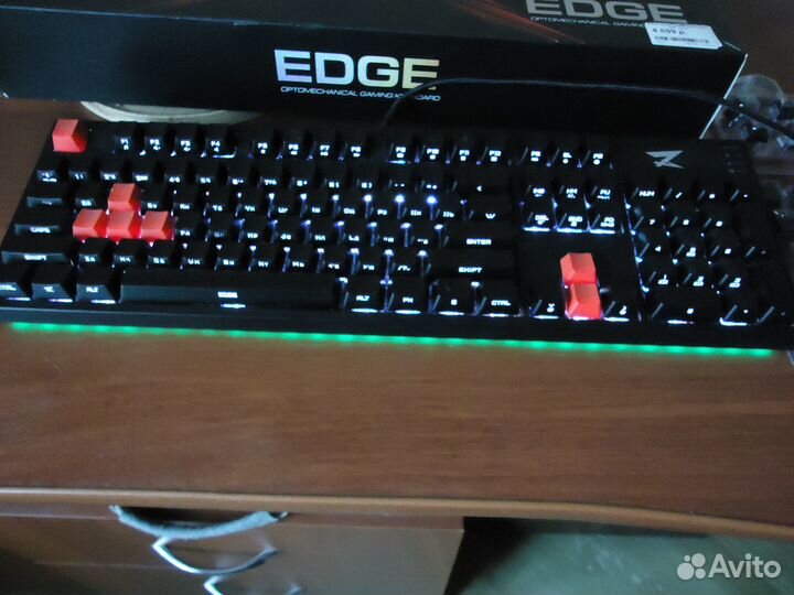 Игровая клавиатура ZET gaming Edge Optical