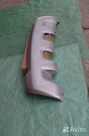 Накладка заднего бампера Renault Duster