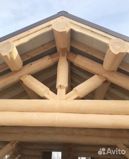 Срубы по технологии Пост энд Бим из кедра