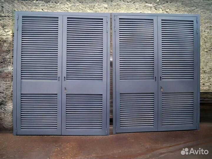 Металлические ворота