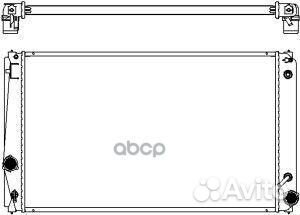 Радиатор, 24 мм toyota RAV4 05-12, RAV4 12