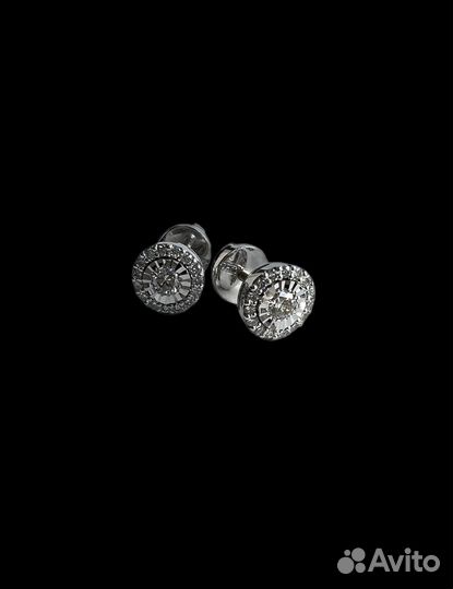 Серьги с бриллиантами