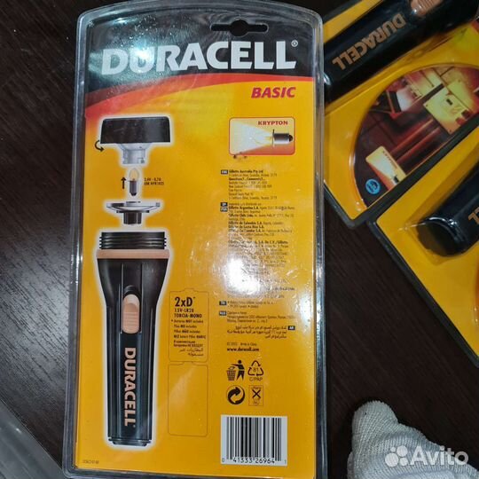 Фонарик duracell