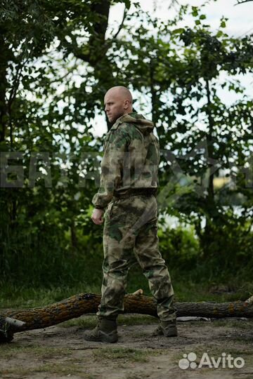 Костюм маскировочный (маскхалат), зелёный мох