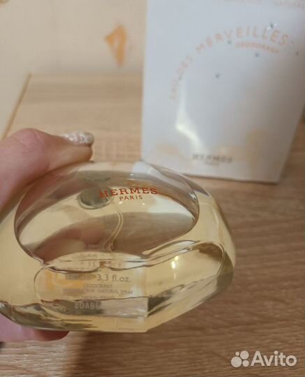 Hermes eau des merveilles 100ml,оригинал