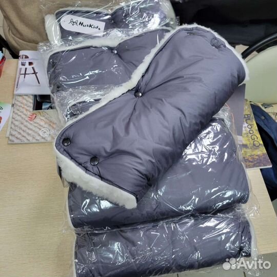 Муфта шерстяная Мимими,не промокает,новые