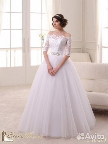 Новое свадебное платье размер 44-46-48