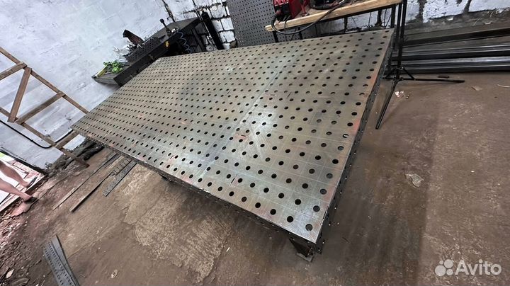 Сварочный стол сварщика 3D, Оснастка