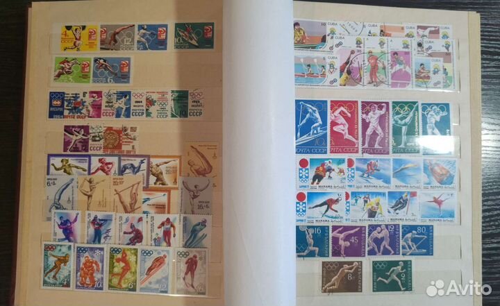 Альбом с почтовыми марками