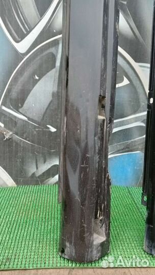 Накладки порогов на Opel Vectra C