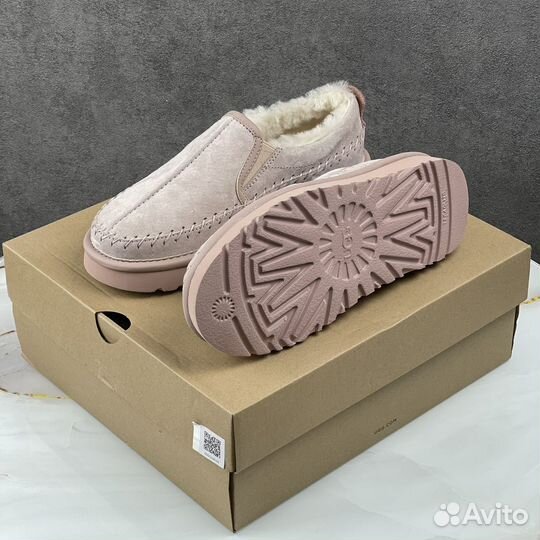 Слипоны женские зимние Ugg Stitch Slip On Dusk