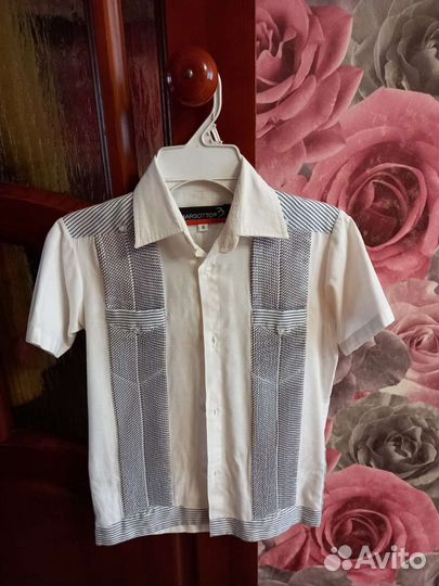 Рубашки рост 134-140