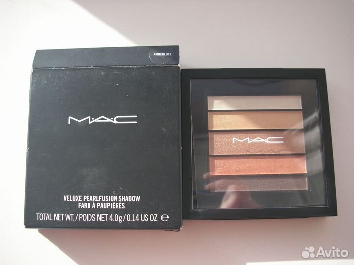 MAC Amberluxe, Smashbox Ablaze тени оригинал