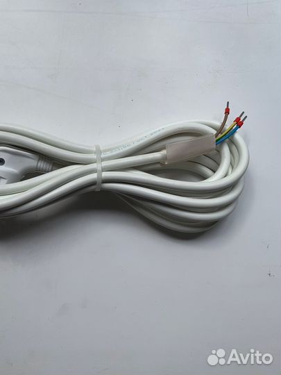 Электрический провод пвс 3 x 1.5 мм², 3 м