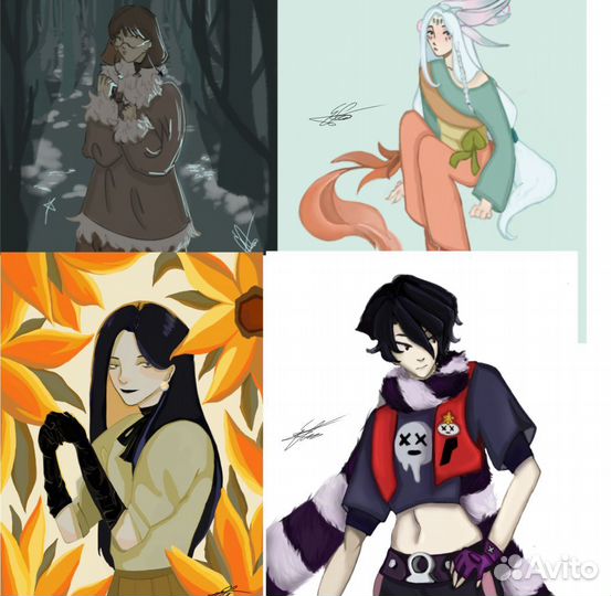 Рисую арты на заказ