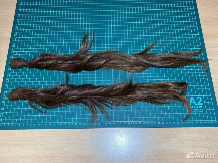 Шиньон из натуральных волос