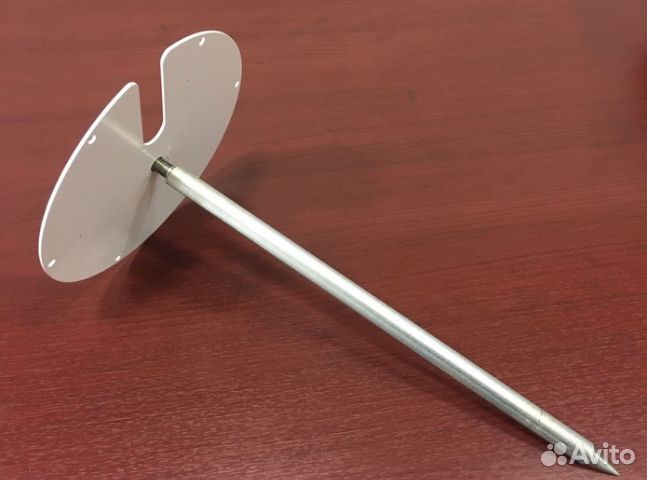 Матовый светильник шар 30 см белый уличный 220 В