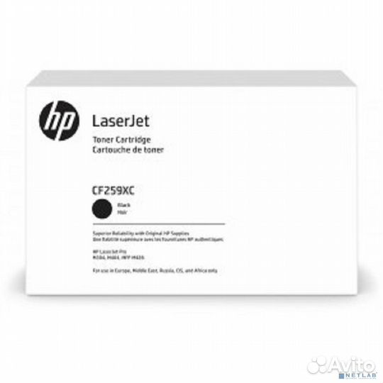 HP Картридж CF259XC 59X лазерный (10000 стр) (бела