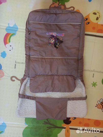 Зимний конверт в коляску