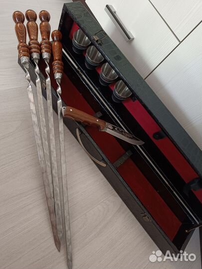 Набор для пикника в чемодане