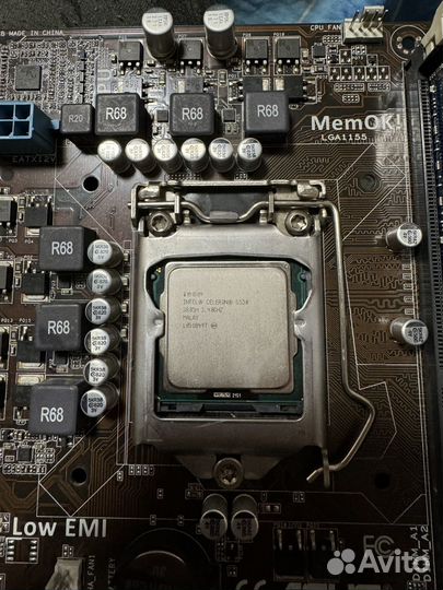 Комплект 1155 asus p8h67-m