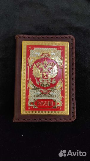 Обложка на паспорт,натуральная кожа