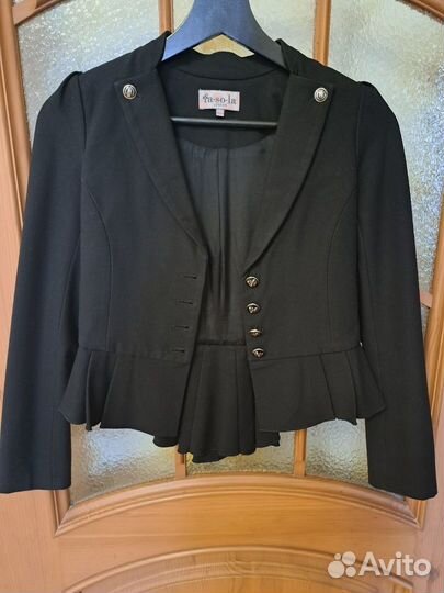 Школьная форма на девочку 140-146 черная мл,duwali