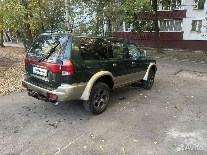 Mitsubishi Pajero Sport 2.5 МТ, 1999, 300 000 км