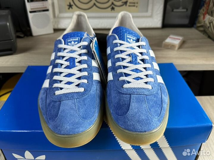 Кроссовки adidas Gazelle Indoor Bluebird 46eur