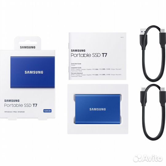 Внешний SSD-накопитель 500Gb Samsung T7 #318237