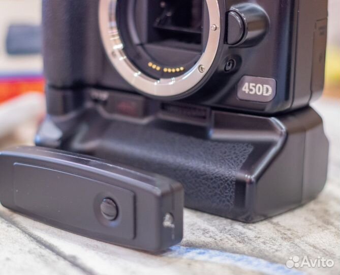 Батблок +ик пульт для Canon EOS 1000D, 450D, 500D