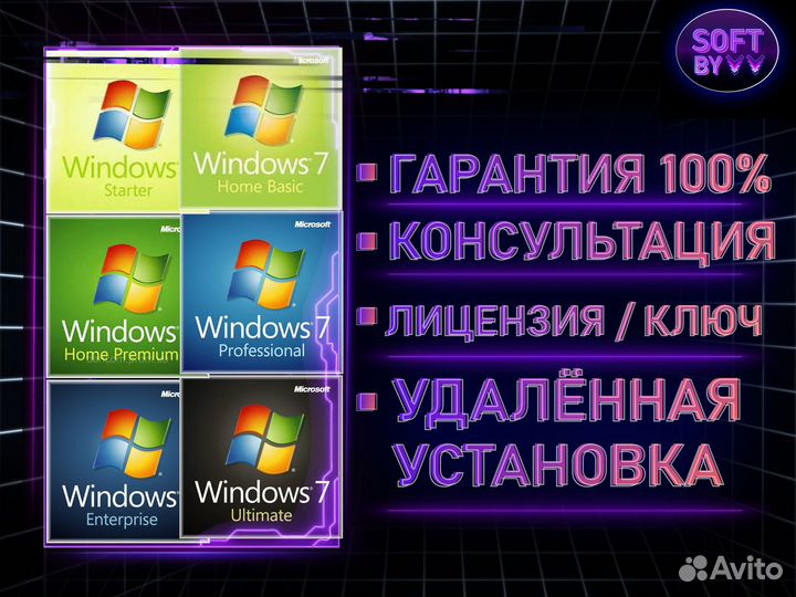 Windows 7 лицензия ключ активации