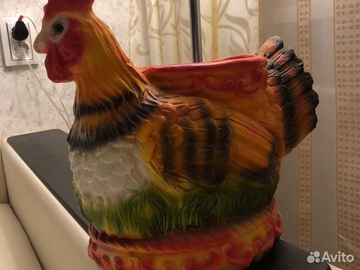 Петушок -кашпо