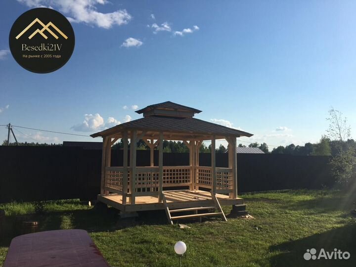 Беседка на дачу