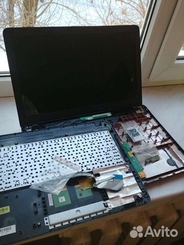 Asus x540s корпус с дисплеем