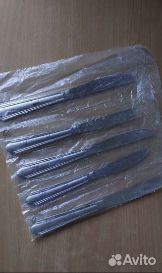 Кухонные ножи, новые (комплект 5 шт)