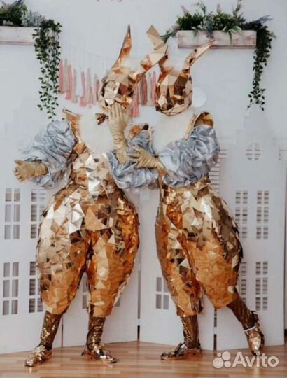 Ростовые куклы / Мишка Тедди/Дино/Зеркальный Заяц