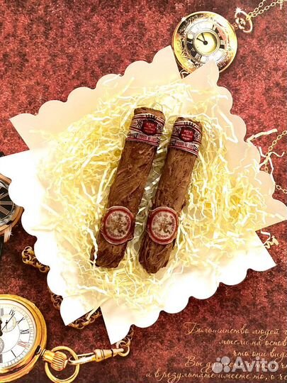 Шоколадные сигары из трюфеля